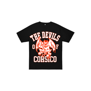 SANTANA RED DEVILS TEE - BLACK